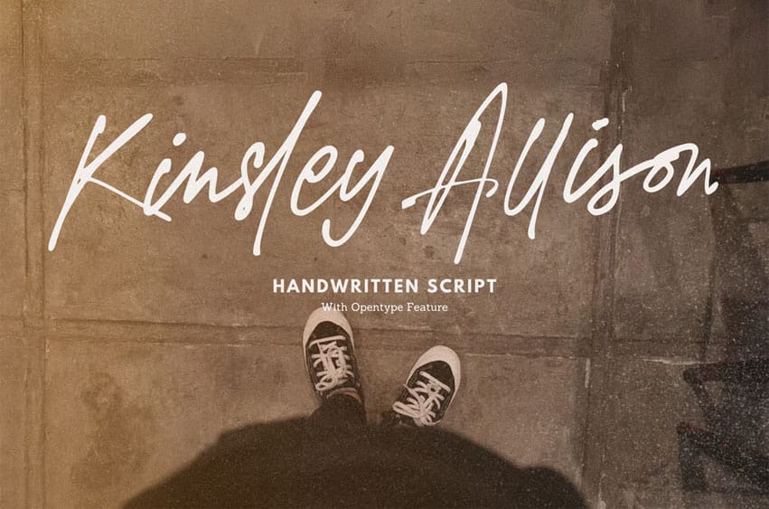 Kinsley Allison Font