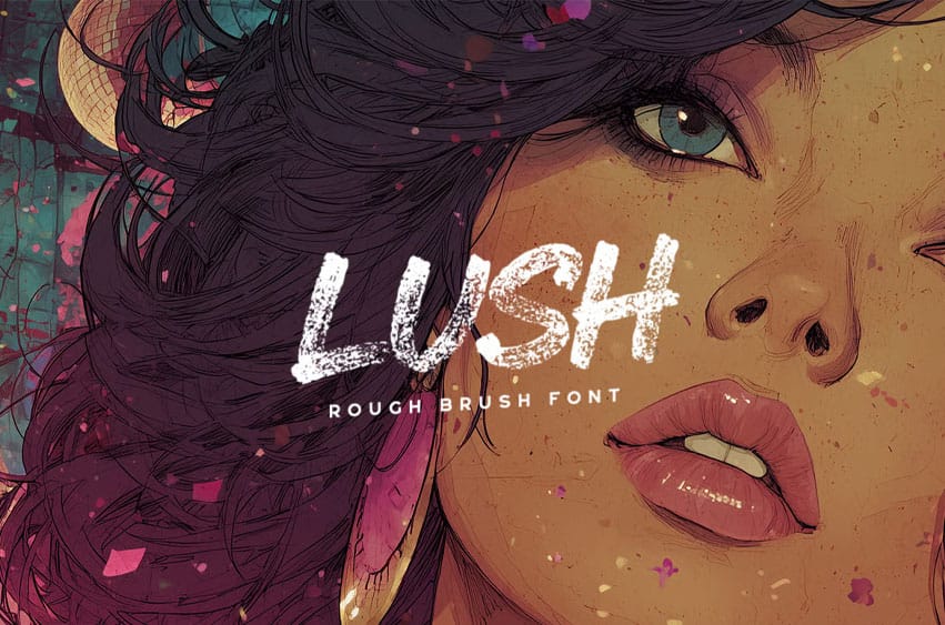 Lush Font