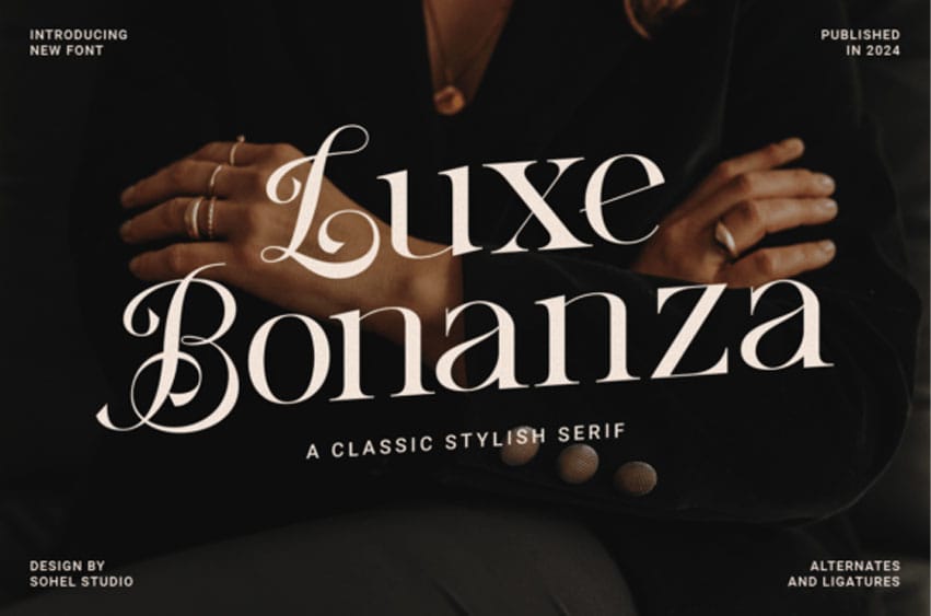 Luxe Bonanza Font
