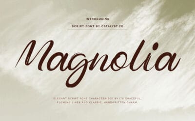 Magnolia Script Font