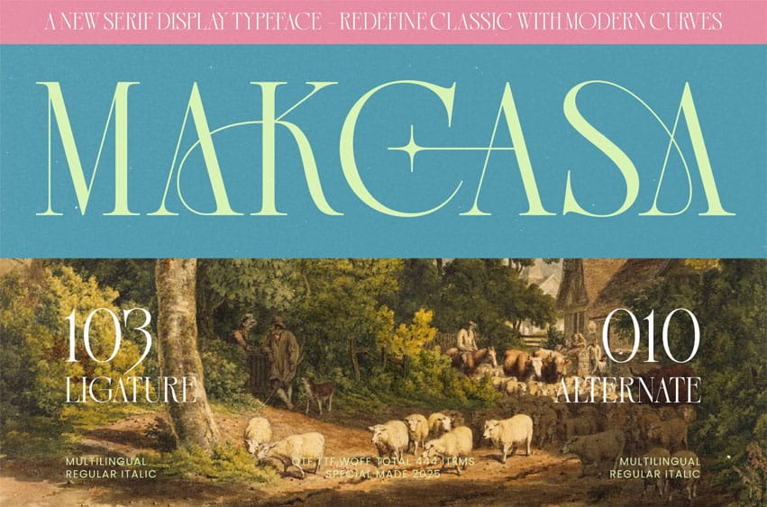 Makcasa Font
