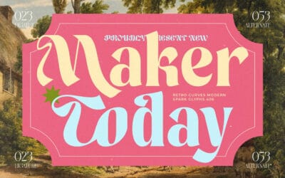 Maker Today Font