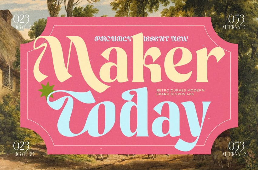 Maker Today Font