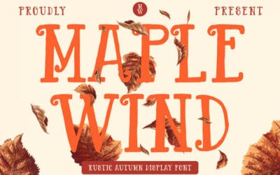 Maple Wind Font