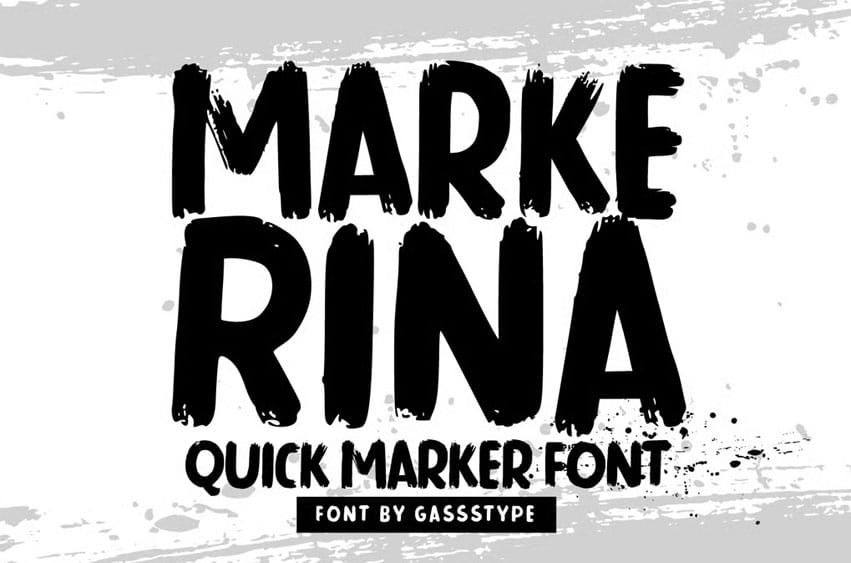 Markerina Font