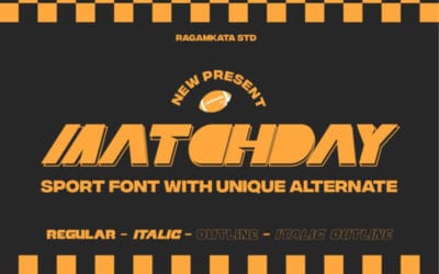 Matchday Font