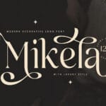 Mikela Curvy Font