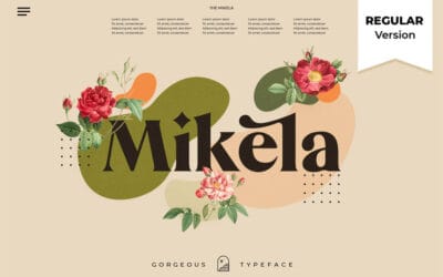 Mikela Regular Font
