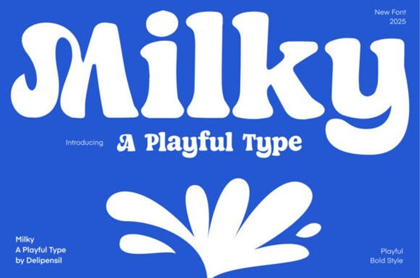 Milky Font