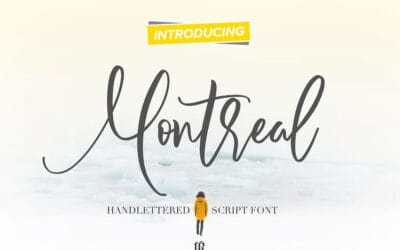 Montreal Script Font