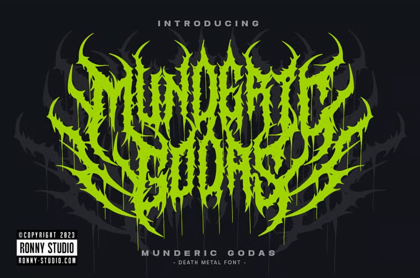 Munderic Godas Font