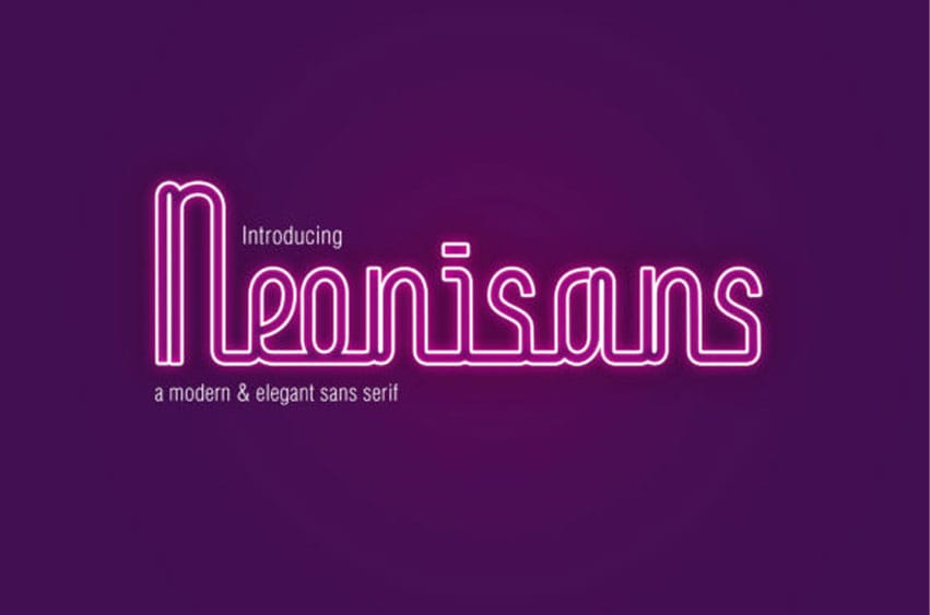 Neonisans Font