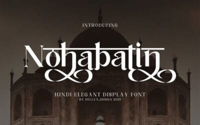 Nohabatin Font