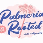 Palmeria Rooted Font