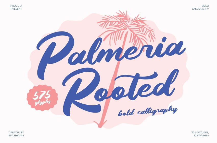 Palmeria Rooted Font