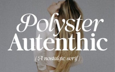 Polyster Authentic Duo Font