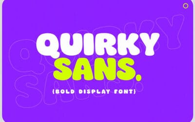 Quirky Sans Font