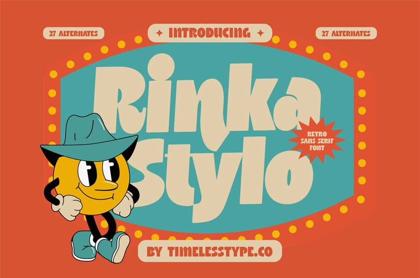 Rinka Stylo Font