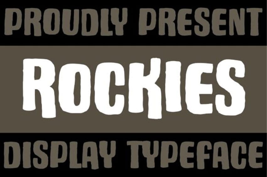 Rockies Font
