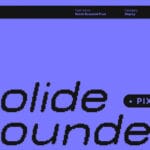 Rolide Rounded Pixel Font