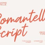 Romantelle Script Font