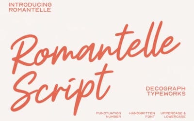 Romantelle Script Font