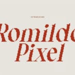 Romildo Pixel Font