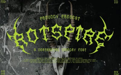 Rotspire Deathmetal Font