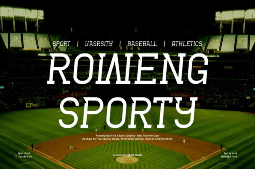 Roweng Sporty Font