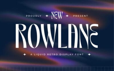 Rowlane Font
