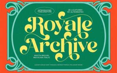Royale Archive Font