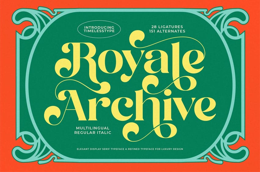 Royale Archive Font