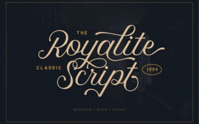 Royalite Script Font