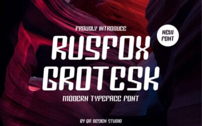 Rusfox Grotesk Font