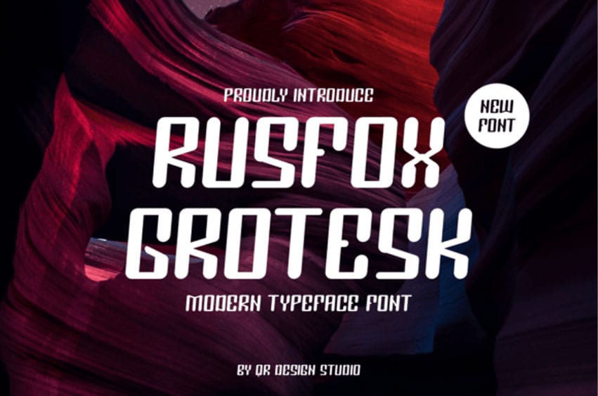 Rusfox Grotesk Font