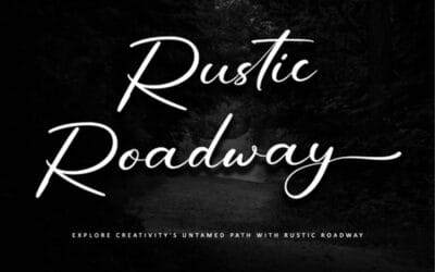 Rustic Roadway Font