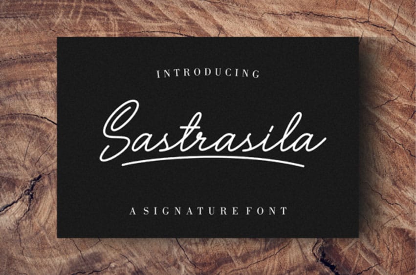 Sastrasila Font