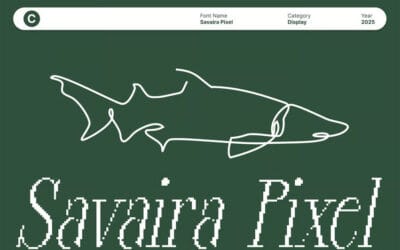 Savaira Pixel Font