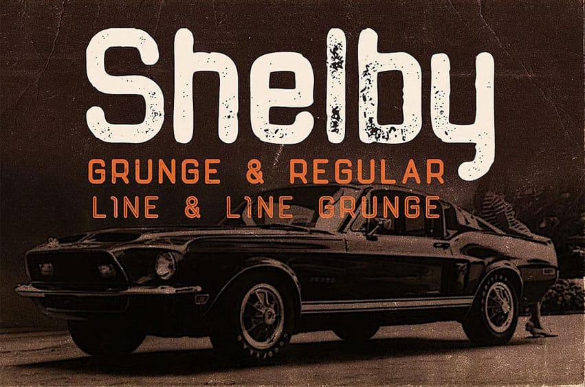 Shelby Typeface Font
