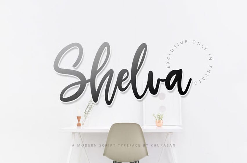 Shelva Script Font