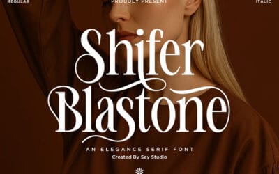 Shifer Blastone Font