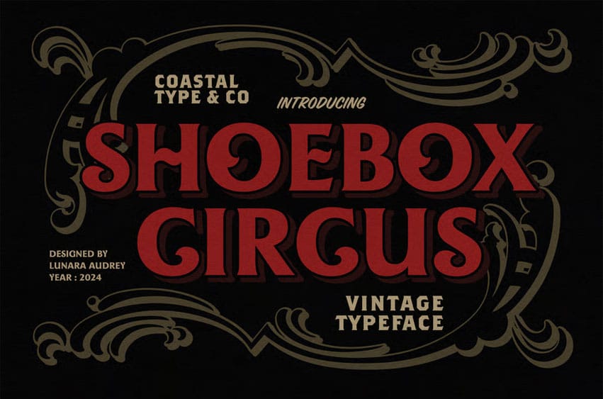 Shoebox Circus Font