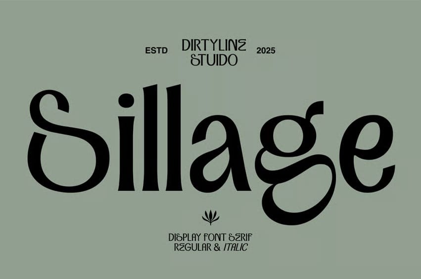 Sillage Font
