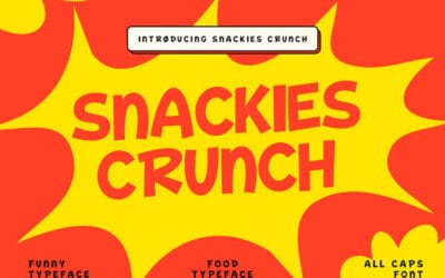 Snackies Crunch Font