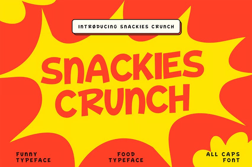 Snackies Crunch Font