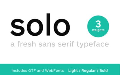 Solo Font