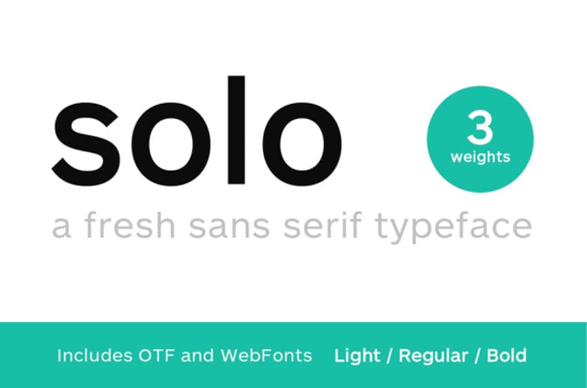 Solo Font