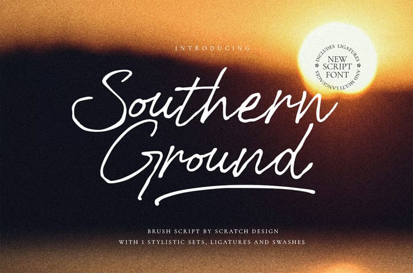 Southern Ground Font