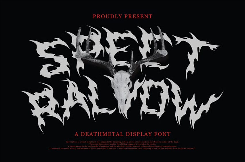 Spectralvow Blackmetal Font