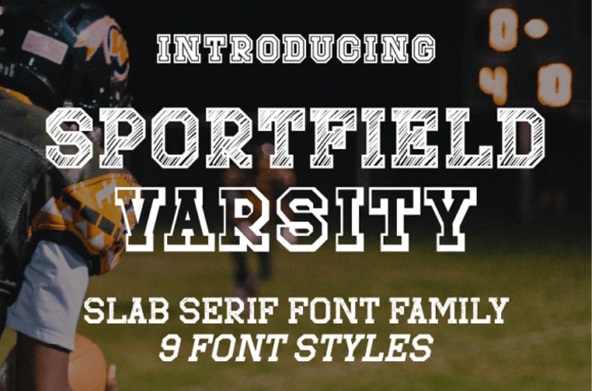 Sportfield Varsity Font
